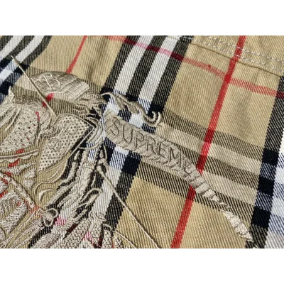 Рубашка Burberry Into The Cage "Brown" фото № 8