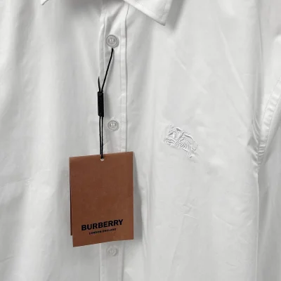 Рубашка Burberry Clear Frontside Print The Warrior And The Horse "White" фото № 3