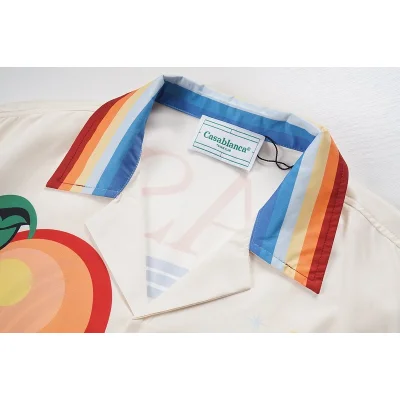 Рубашка Casablanca Stairs To The Starry Sky "White" фото № 3