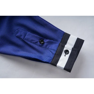 Рубашка Casablanca Love Triangle "Blue" фото № 9 Рубашка Casablanca Love Triangle "Blue" фото № 9