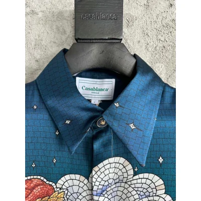 Рубашка Casablanca The Greek God "Green" фото № 4