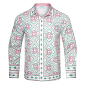 Рубашка Casablanca Unusual Patterns Of The Brand "Pink/White"