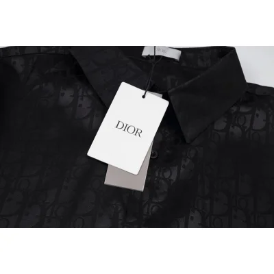 Рубашка Christian Dior Brand Style "Black" фото № 3