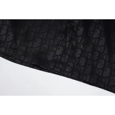 Рубашка Christian Dior Brand Style "Black" фото № 5