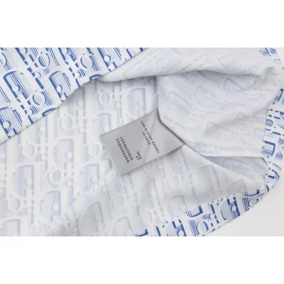 Рубашка Christian Dior Branded "Blue/White" фото № 3