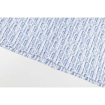 Рубашка Christian Dior Branded "Blue/White" фото № 5