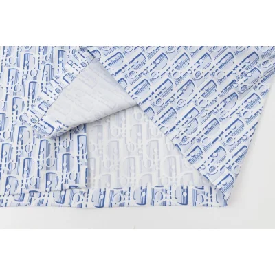 Рубашка Christian Dior Branded "Blue/White" фото № 6