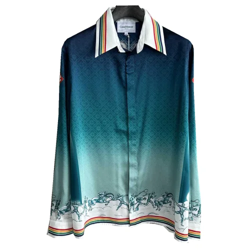 Рубашка Casablanca Olimpic Games Greece "Blue"