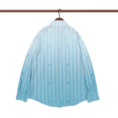 Рубашка Louis Vuitton Strip "Blue" фото № 2