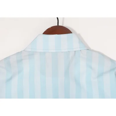 Рубашка Louis Vuitton Strip "Blue" фото № 5