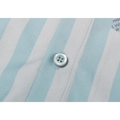 Рубашка Louis Vuitton Strip "Blue" фото № 6