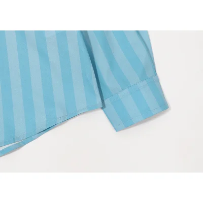 Рубашка Louis Vuitton Strip "Blue" фото № 9