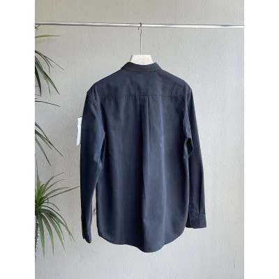 Рубашка Stone Island Classic "Blue" фото № 2