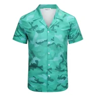 Рубашка Valentino Short Sleeves Camouflage "Green"