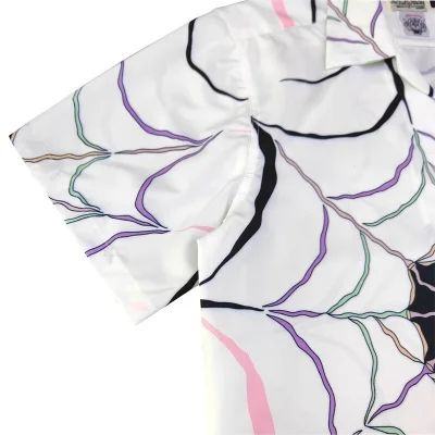 Рубашка Wacko Maria Cobweb "White" фото № 8 Рубашка Wacko Maria Cobweb "White" фото № 8