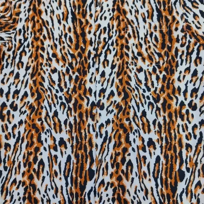 Рубашка Wacko Maria Leopard Print - With Pocket "Brown/White" фото № 7