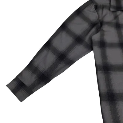 Рубашка Wacko Maria Open Collar "Gray/Black" фото № 8 Рубашка Wacko Maria Open Collar "Gray/Black" фото № 8