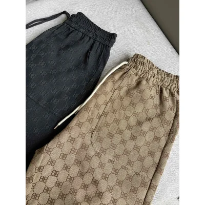 Шорты Balenciaga Monogram "Beige" фото № 4