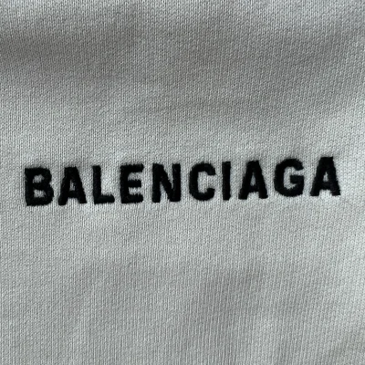 Шорты Balenciaga Wide Sports "White" фото № 5