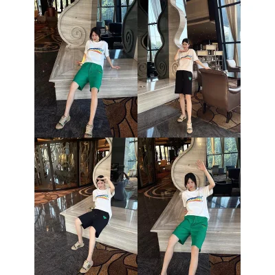 Шорты Bottega Veneta Triangle "Green" фото № 5