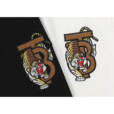 Шорты Burberry Little Tiger Logo "White" фото № 3