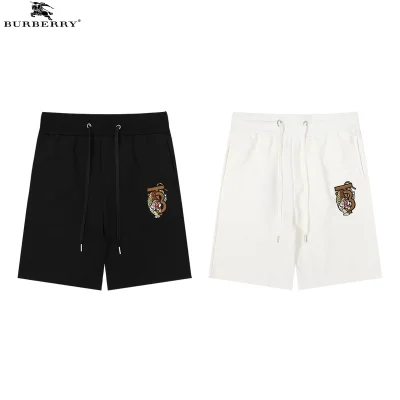 Шорты Burberry Little Tiger Logo "White" фото № 2