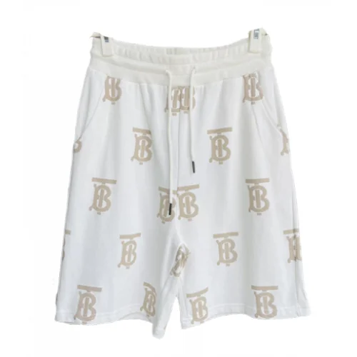 Шорты Burberry Lots of Logo "White"