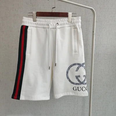 Шорты Gucci GG Logo "White" фото № 5