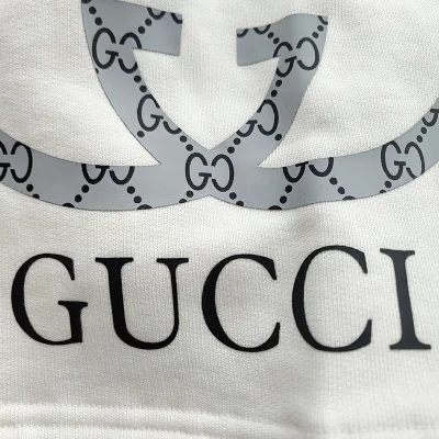 Шорты Gucci GG Logo "White" фото № 6
