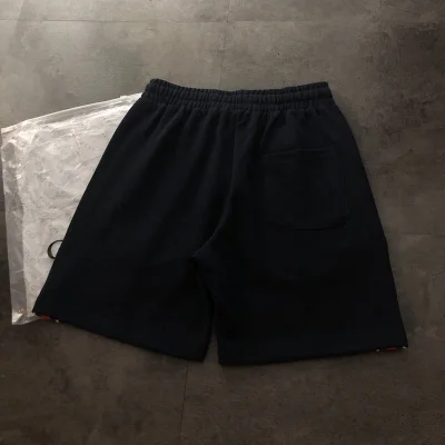 Шорты Gucci Green Stripe And Small Logo "Black" фото № 9