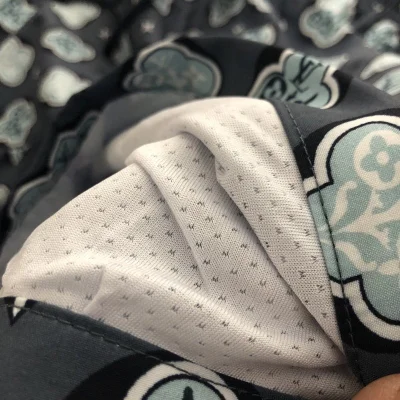 Шорты Louis Vuitton With Beautiful Brand Emblems "Gray" фото № 6