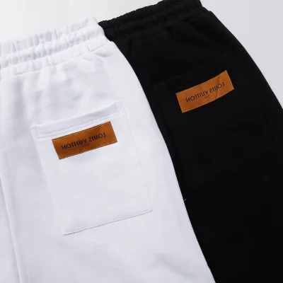 Шорты Louis Vuitton With Flower Logo "White" фото № 6