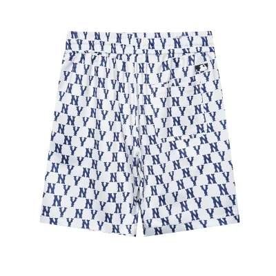 Шорты MLB With Print NY "White" фото № 2