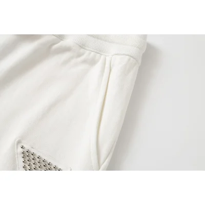 Шорты Prada Logo With Beads "White" фото № 4