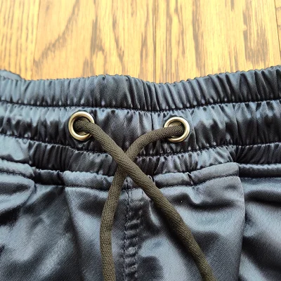 Шорты RRR123 Leather "Black" фото № 5