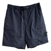 Шорты Stone Island With Strap "Black"