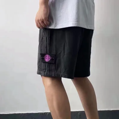 Шорты Stone Island Wide "Black" фото № 6 Шорты Stone Island Wide "Black" фото № 6