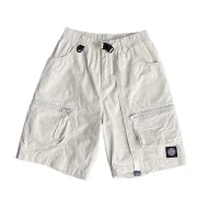 Шорты Stone Island With Large Pockets And Lock "White"