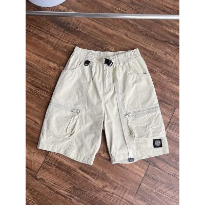 Шорты Stone Island With Large Pockets And Lock "White" фото № 6 Шорты Stone Island With Large Pockets And Lock "White" фото № 6