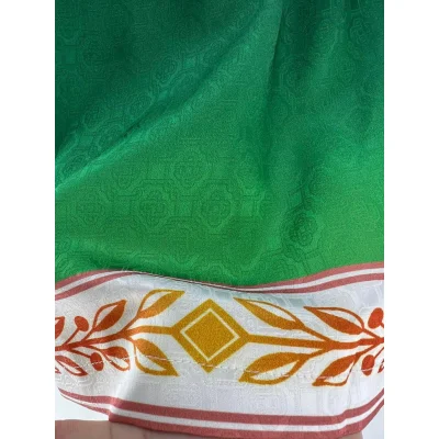 Рубашка Casablanca Frontside Logo Uniti Is Power "Green" фото № 7