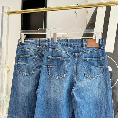 Джинсы Christian Dior Blue Frontside Pockets "Blue" фото № 7