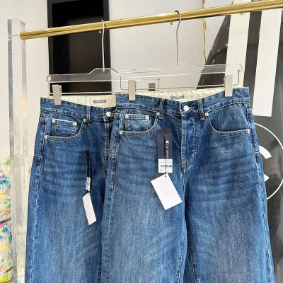 Джинсы Christian Dior Blue Frontside Pockets "Blue" фото № 3