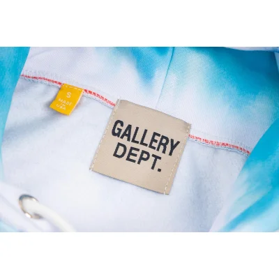 Худи Gallery Dept Hollywo Ca "Blue" фото № 6