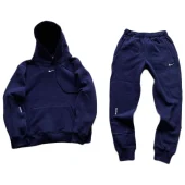 Спортивный костюм Nike With Logo And Embroidered Lines "Blue"