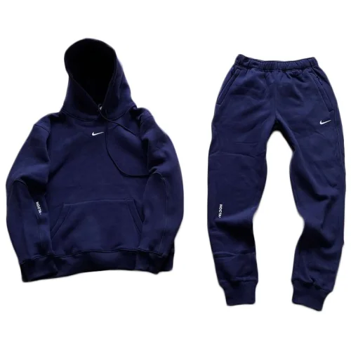 Спортивный костюм Nike With Logo And Embroidered Lines "Blue"
