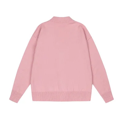 Кардиган Amiri With A Large Logo And Buttons "Pink" фото № 2