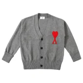 Кардиган Amiri V-Neck "Gray"