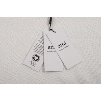 Свитер Amiri Large Logo - Heart And Letter "White" фото № 2