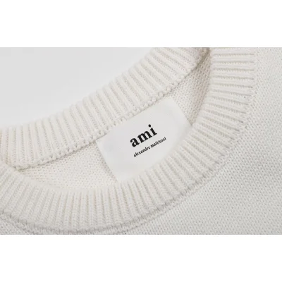 Свитер Amiri Large Logo - Heart And Letter "White" фото № 5