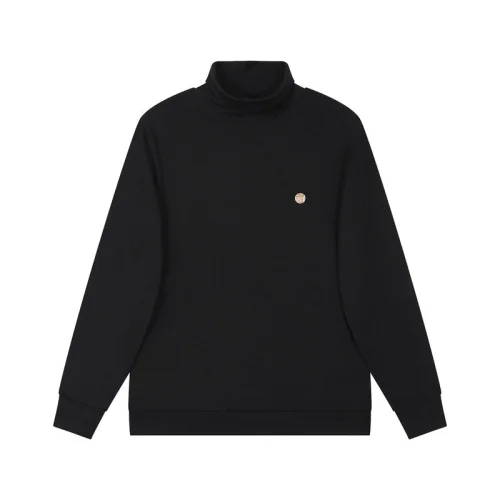 Свитер Burberry With Patch On The Elbows "Black"